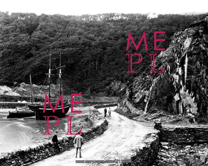 : Barmouth Aberamffra Harbour in the 1860s