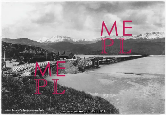 : Barmouth Bridge, Wales : Barmouth Bridge, Wales