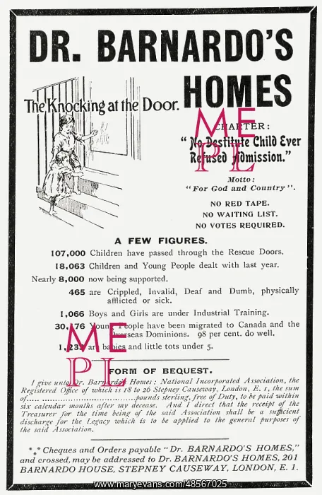: Barnardo's Advertisement : Barnardo's Advertisement