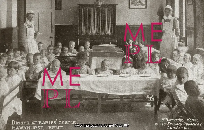 : Barnardo's Babies Castle Dinner Time : Barnardo's Babies Castle Dinner Time