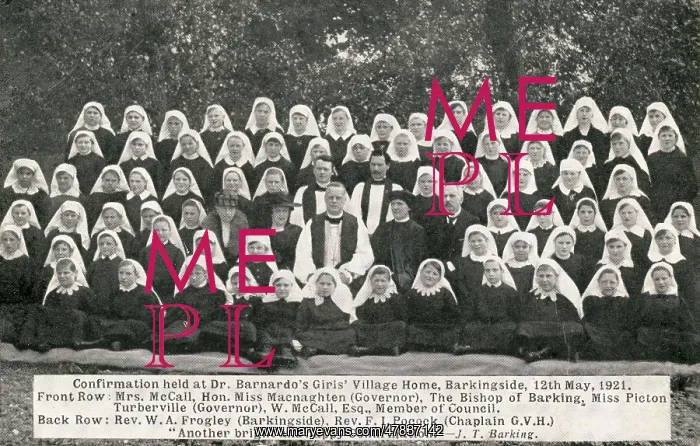 : Barnardo's Confirmation Group, Barkingside : Barnardo's Confirmation Group, Barkingside