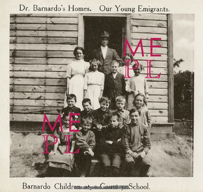 : Barnardo's Emigrants in Canada - country school : Barnardo's Emigrants in Canada - country school