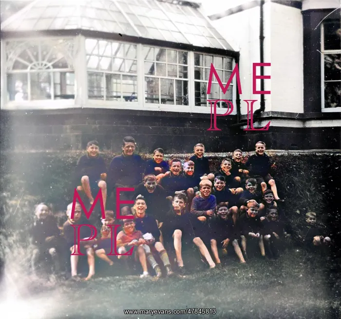 : Barnardo's group of boys, location unknown : Barnardo's group of boys, location unknown