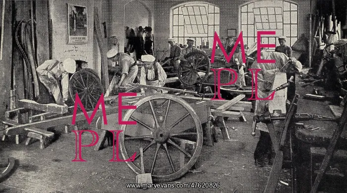 : Barnardo's Home, Stepney Causeway, London - Wheelwright's Sh : Barnardo's Home, Stepney Causeway, London - Wheelwright's Sh