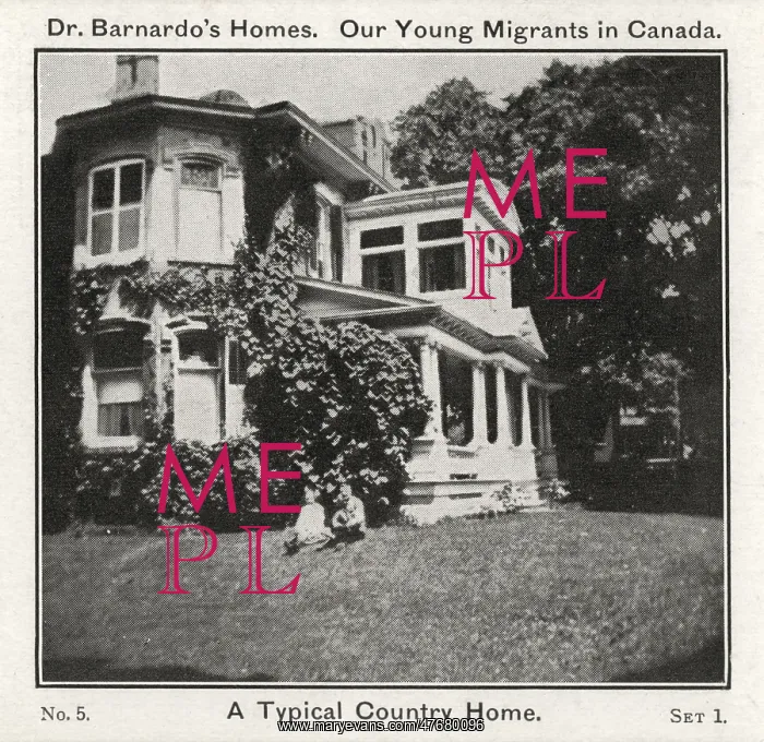 : Barnardo's Migrants to Canada : Barnardo's Migrants to Canada