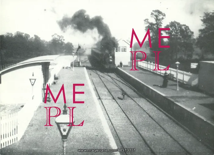 : Barnehurst Station in 1899 : Barnehurst Station in 1899