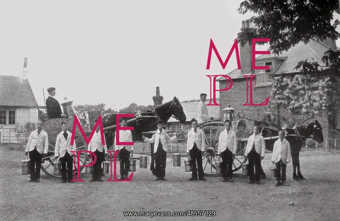 : Barnet Industrial School - Milk Round : Barnet Industrial School - Milk Round