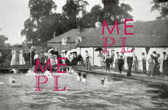: Barnet Industrial School Swimming Bath : Barnet Industrial School Swimming Bath