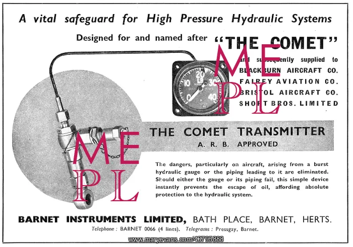 : Barnet Instruments - Hydraulic Gauges : Barnet Instruments - Hydraulic Gauges