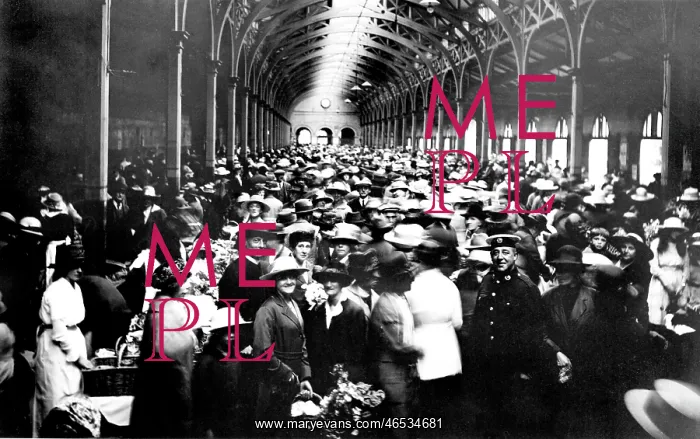  : Barnstaple, the Market 1919