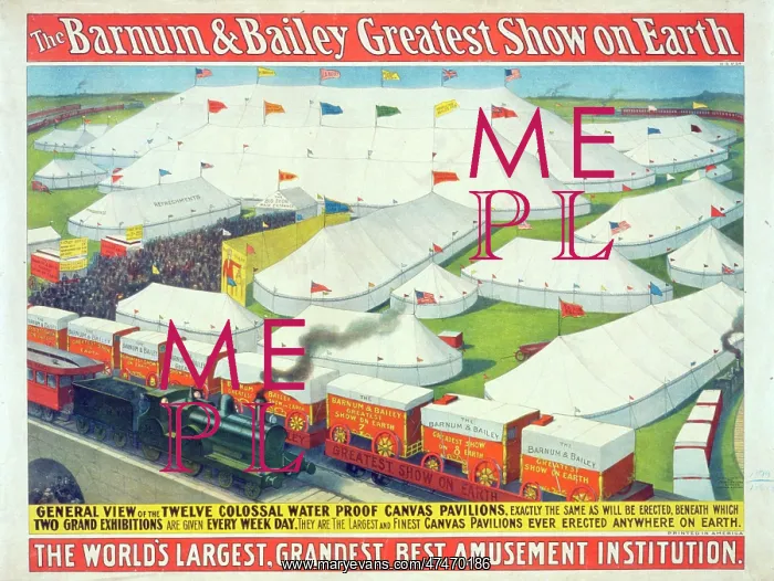 : The Barnum & Bailey greatest show on Earth, the world's larg : The Barnum & Bailey greatest show on Earth, the world's larg