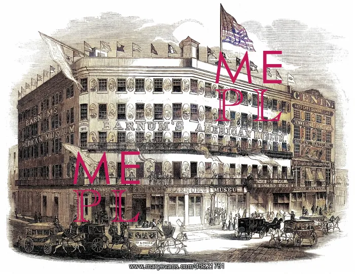 : BARNUM'S MUSEUM 1853 : BARNUM'S MUSEUM 1853