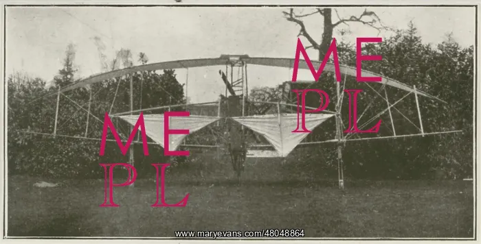 : The Barnwell brothers first biplane 1908 : The Barnwell brothers first biplane 1908