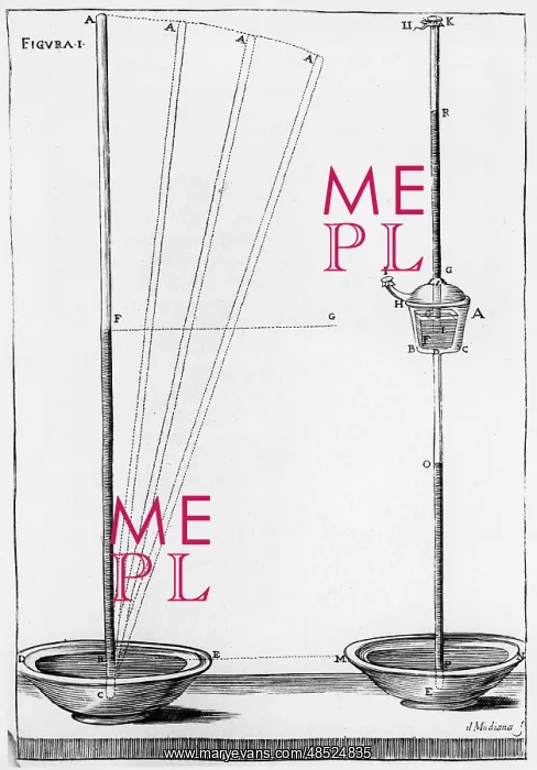 : Barometers used for experiments at the Accademia : Barometers used for experiments at the Accademia
