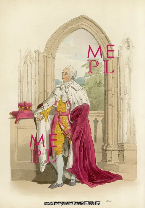 : A Baron. A BARON IN HIS CORONATION ROBES - Though he is the lowest of peers : A Baron. A BARON IN HIS CORONATION ROBES - Though he is the lowest of peers