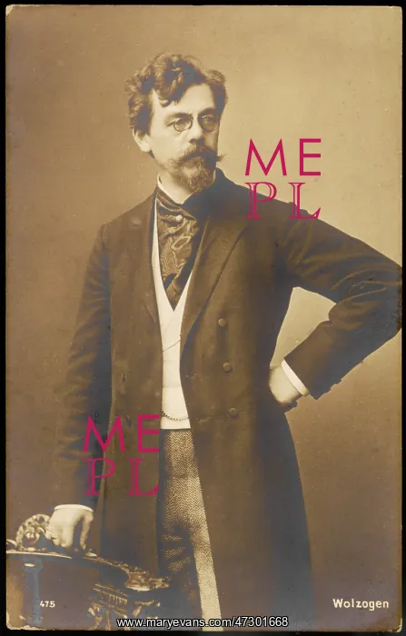 : BARON HANS PAUL VON WOLZOGEN : BARON HANS PAUL VON WOLZOGEN
