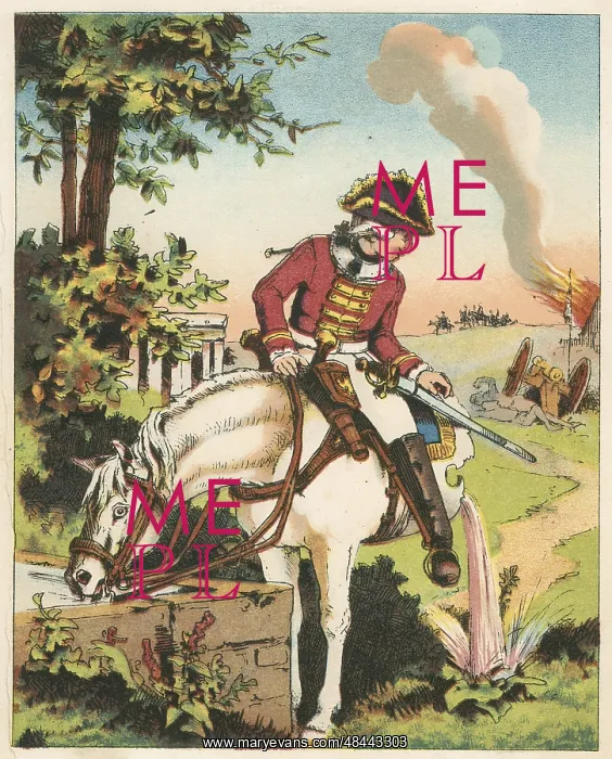 : The Baron's marvellous horse, presented to him : The Baron's marvellous horse, presented to him