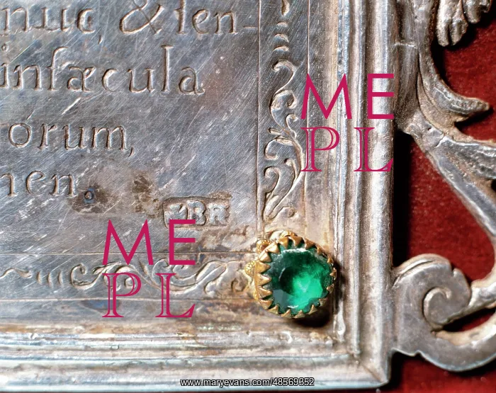 : Baroque art. Sacred art. Plaque. Silver. Seu d'Urgell. Catal : Baroque art. Sacred art. Plaque. Silver. Seu d'Urgell. Catal