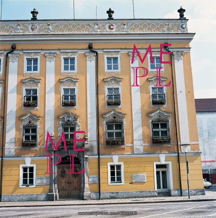 : The baroque town hall in Wels : The baroque town hall in Wels