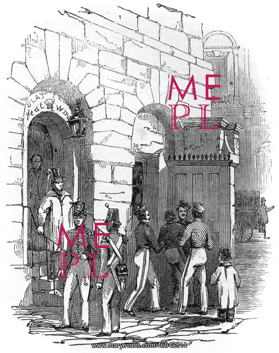  : Barrack canteen exterior, 1847