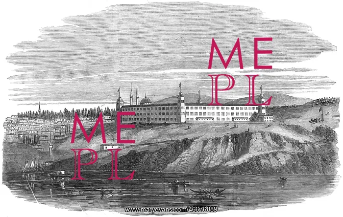 : Barracks at Scutari, 1855 : Barracks at Scutari, 1855