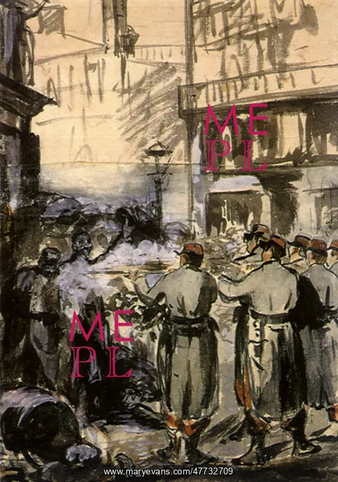  : The Barricade, by Manet