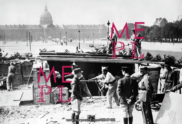 : Barricades in Paris, May 1940 : Barricades in Paris, May 1940