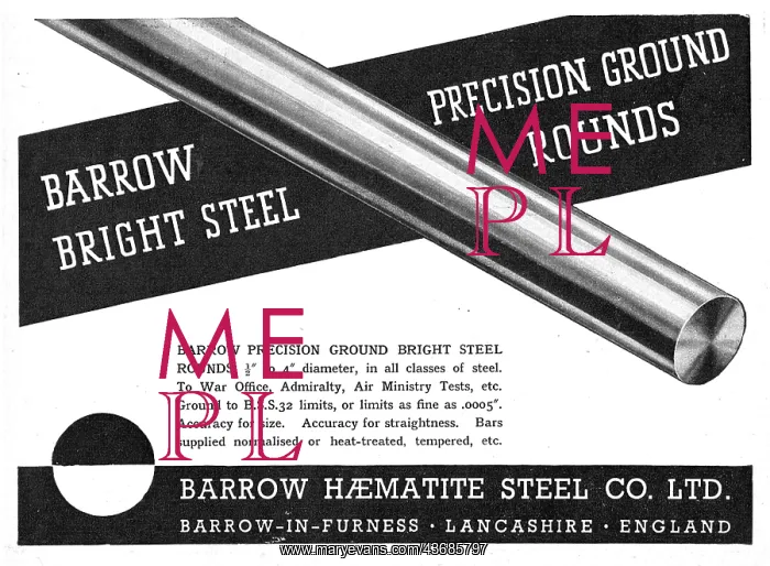 : Barrow Haematite Steel Co. Precision : Barrow Haematite Steel Co. Precision