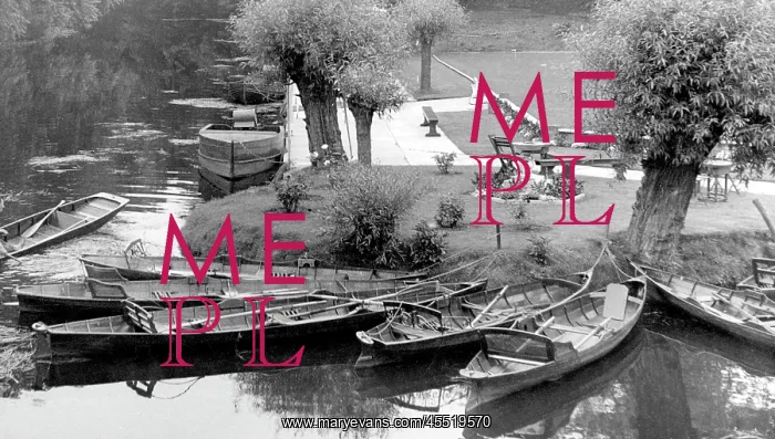  : Barrow upon Soar, the River c1955