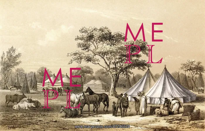 : BARTH / AFRICA / ENCAMPMENT : BARTH / AFRICA / ENCAMPMENT