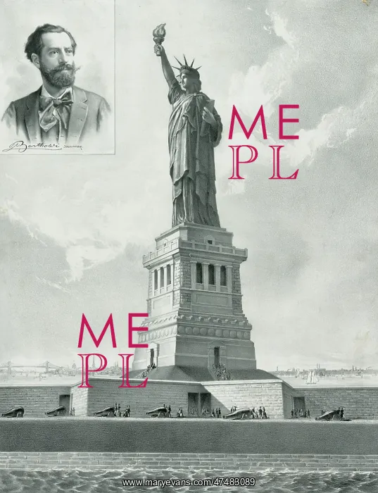 : The Bartholdi Statue--Bedloe's Island, New York Harbor--Pres : The Bartholdi Statue--Bedloe's Island, New York Harbor--Pres