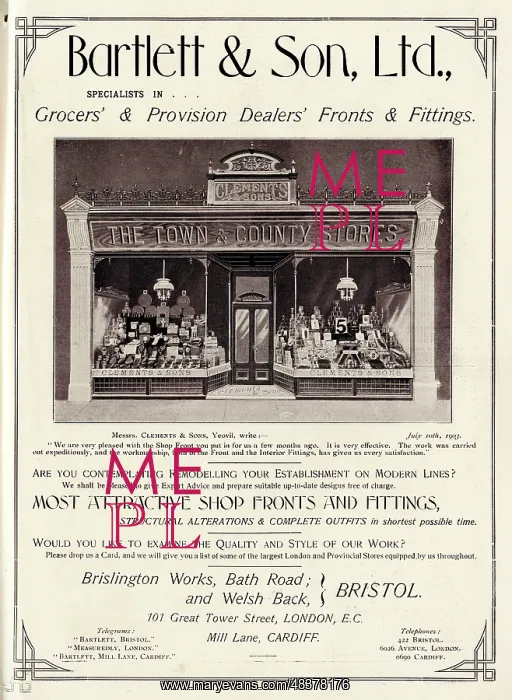 : Bartlett & Son Ltd catalogue : Bartlett & Son Ltd catalogue