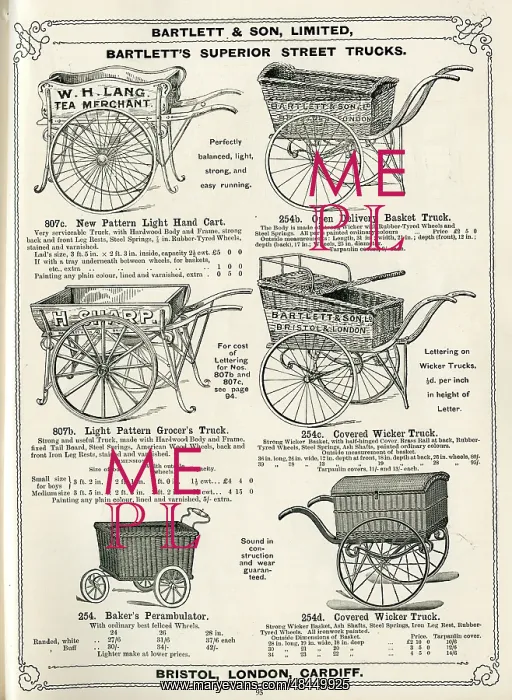 : Bartlett & Son Ltd catalogue : Bartlett & Son Ltd catalogue