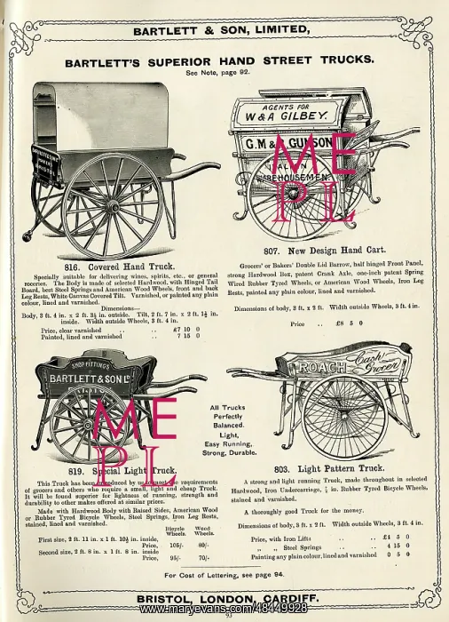 : Bartlett & Son Ltd catalogue : Bartlett & Son Ltd catalogue