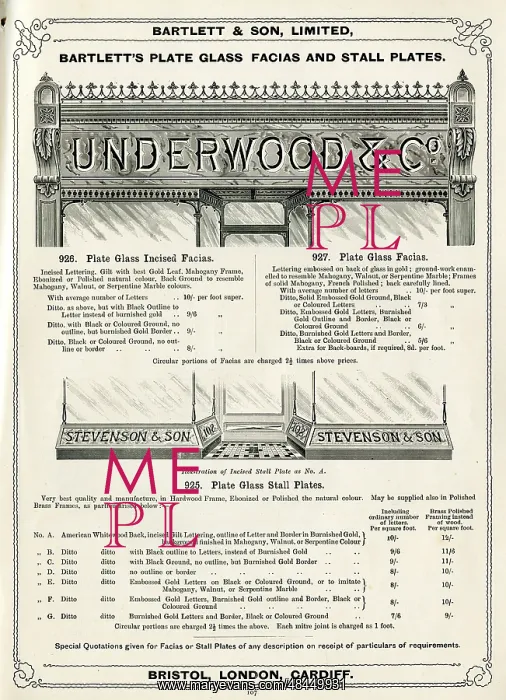 : Bartlett & Son Ltd catalogue : Bartlett & Son Ltd catalogue