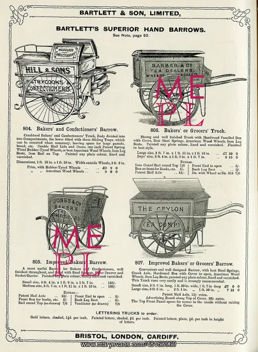 : Bartlett & Son Ltd catalogue : Bartlett & Son Ltd catalogue