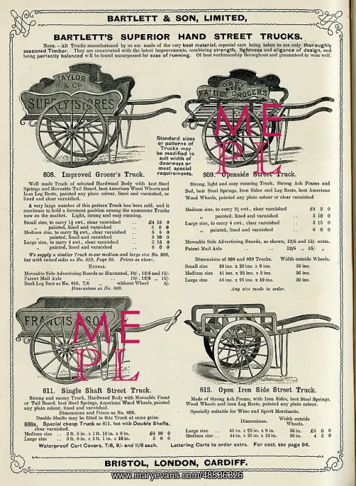 : Bartlett & Son Ltd catalogue : Bartlett & Son Ltd catalogue