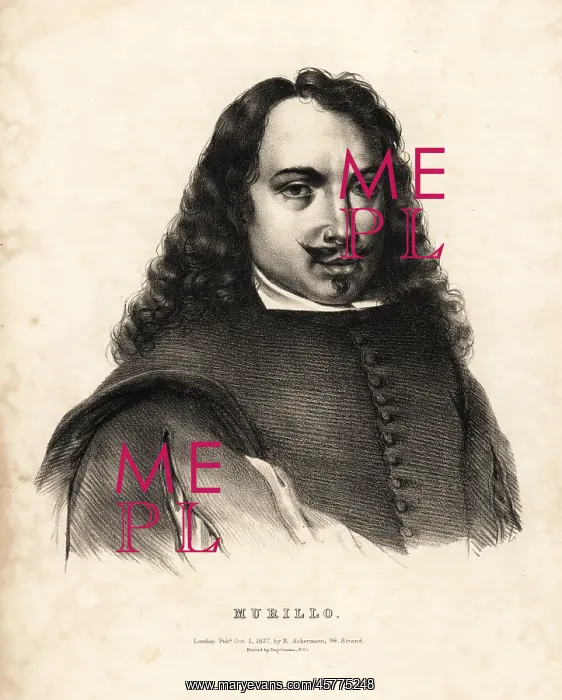 : Bartolome Esteban Murillo, Spanish Baroque painter : Bartolome Esteban Murillo, Spanish Baroque painter
