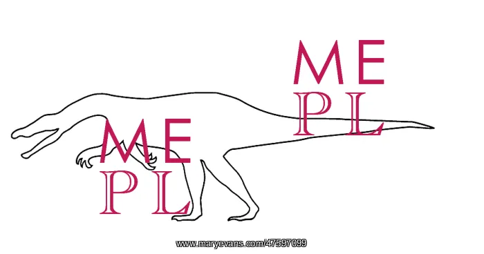 : Baryonyx. Outline Illustration of a Baryonyx : Baryonyx. Outline Illustration of a Baryonyx
