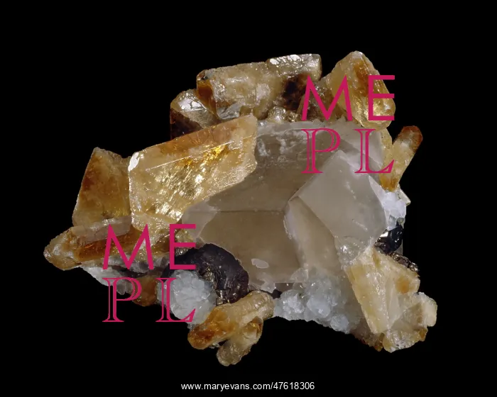  : Baryte. Specimen of the mineral Baryte from Wheal Mary Ann Menheriot, Cornwal, England