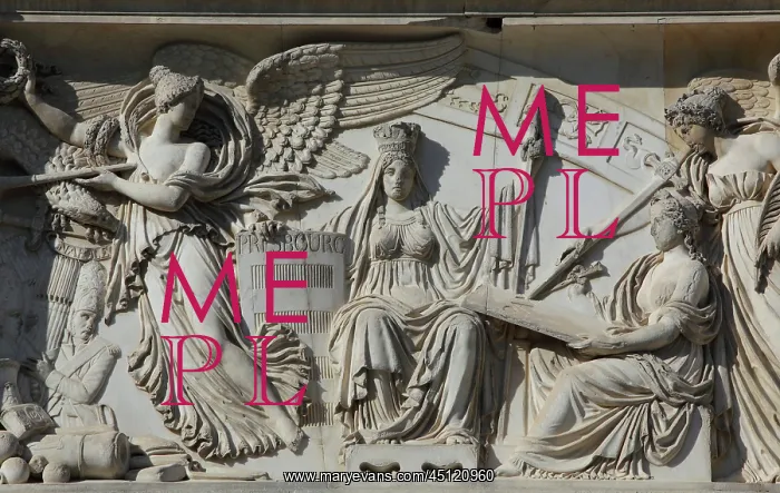 : Bas-relief, Arc de Triomphe du Carrousel, Paris, France : Bas-relief, Arc de Triomphe du Carrousel, Paris, France