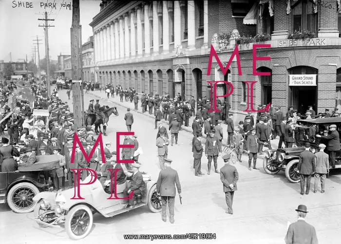 : Baseball. Crowds at Shibe Park, Philadelphia, ? : Baseball. Crowds at Shibe Park, Philadelphia, ?
