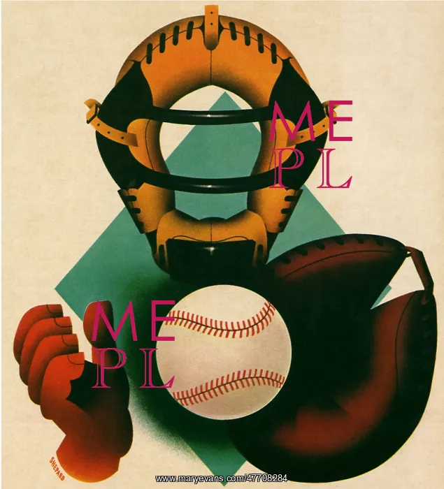  : Baseball Glove and Mask