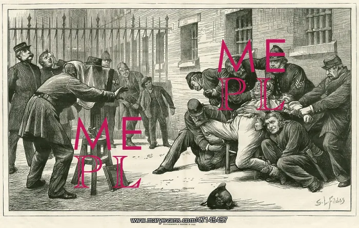 : Bashful model and six policemen : Bashful model and six policemen