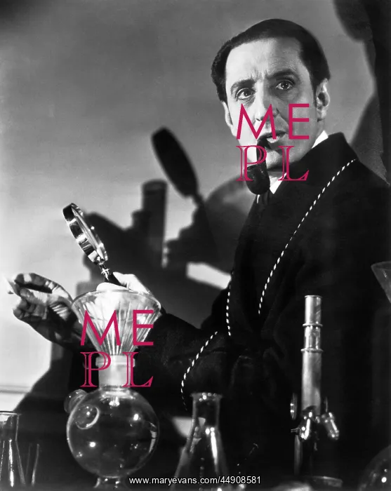 : Basil Rathbone Actor As Consulting Detective Sherlock Holmes : Basil Rathbone Actor As Consulting Detective Sherlock Holmes