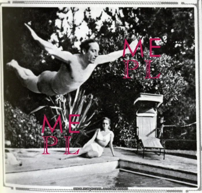 : Basil Rathbone diving : Basil Rathbone diving