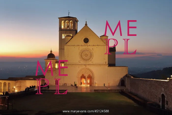 : Basilica Papale di San Francesco, Assisi, Umbria, Italy : Basilica Papale di San Francesco, Assisi, Umbria, Italy