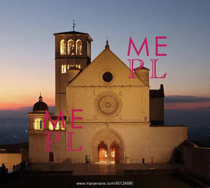: Basilica Papale di San Francesco, Assisi, Umbria, Italy : Basilica Papale di San Francesco, Assisi, Umbria, Italy