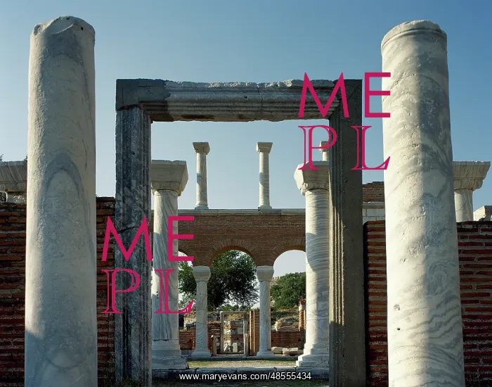: Basilica of St. John, Ephesus. Constructed by Justinian I, 6 : Basilica of St. John, Ephesus. Constructed by Justinian I, 6
