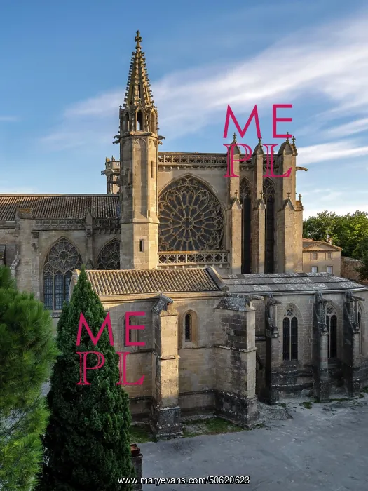 : Basilique Saint-Nazaire, Citadel, Carcassonne, France : Basilique Saint-Nazaire, Citadel, Carcassonne, France